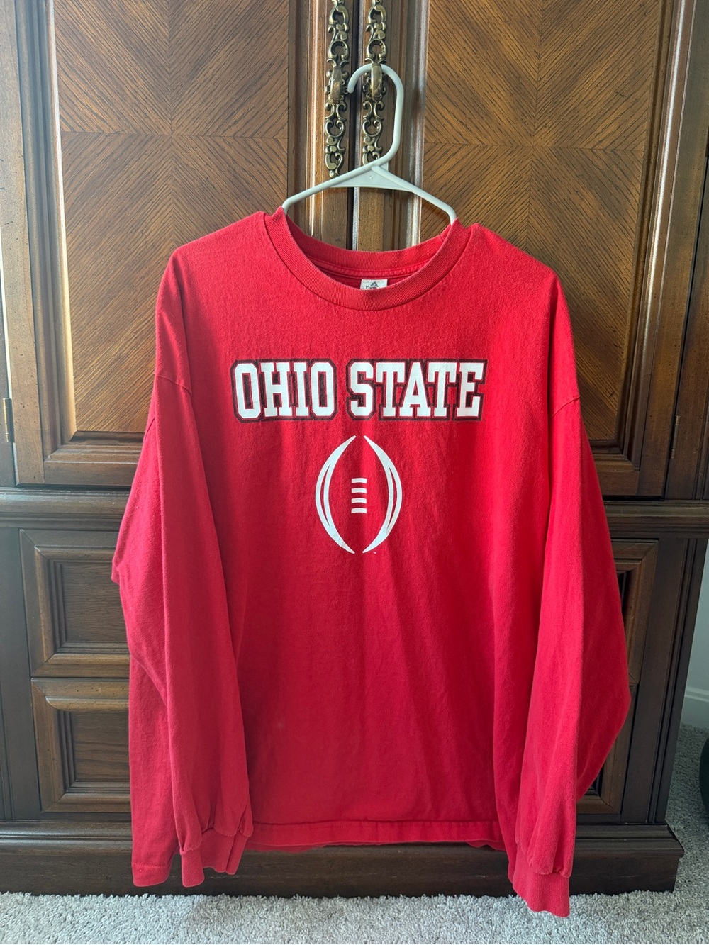 Apex Red Collegiate Graphic Sweatshirt